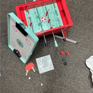 American Girl 3-in-one game night table